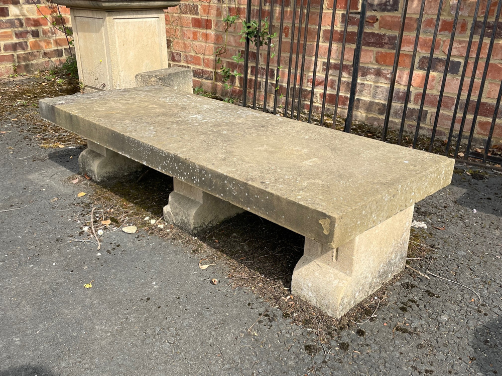 simpe york bench1 | Simple Stone Bench