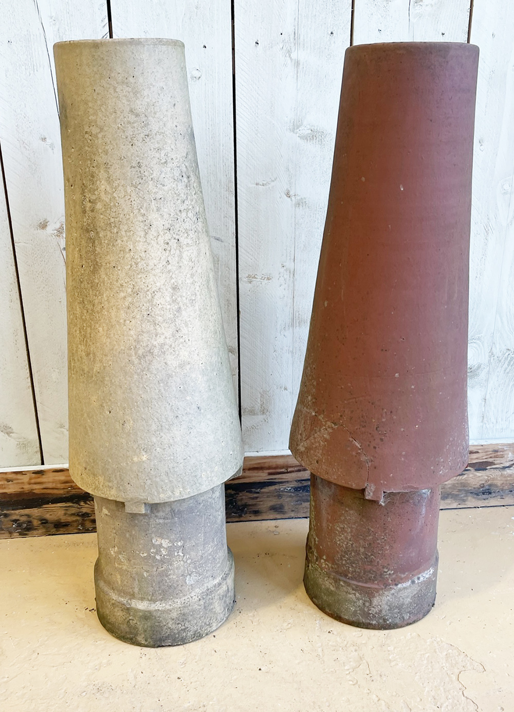 Fluted Pair | Chimney Pots
