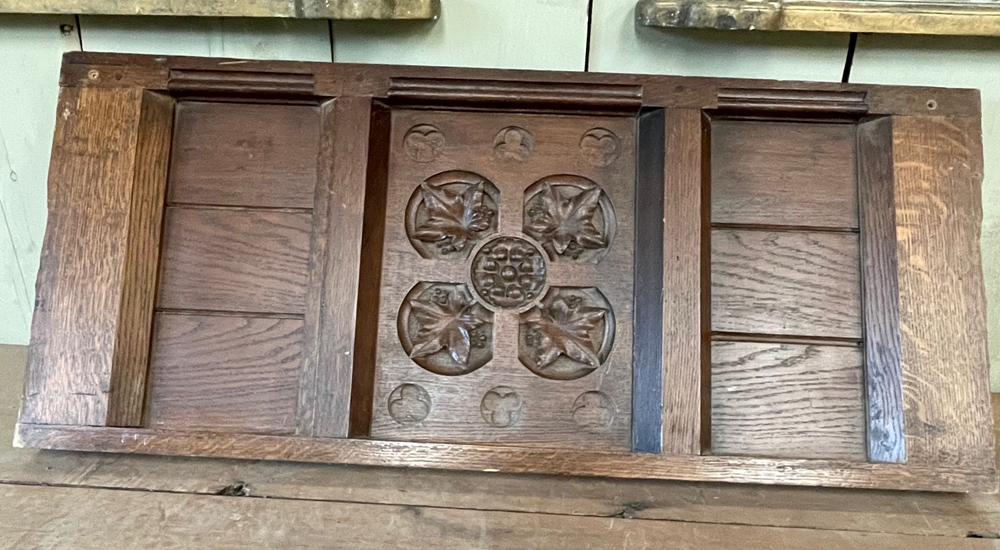 oak panel main | Carved Oak Panel